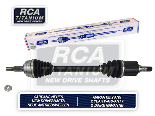 Arbre de transmission RCA FRANCE DA800AN