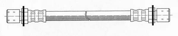 Flexible de frein CEF 510717