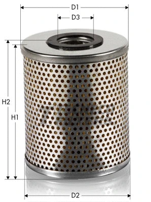 Filtre à huile TECNECO FILTERS OL046D