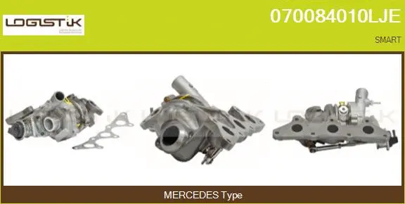 Turbocompresseur, suralimentation LGK 070084010LJE