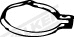 Suspension, échappement WALKER 81506