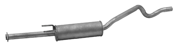 Silencieux central HELLA 8LC 366 024-481