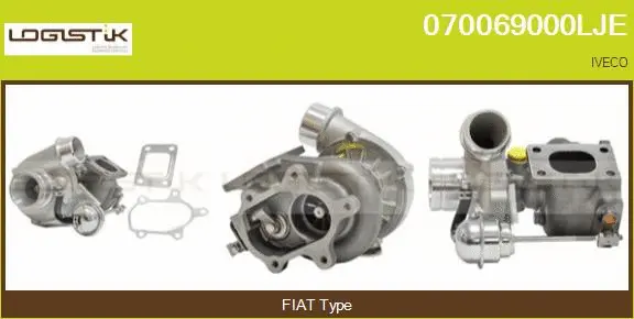 Turbocompresseur, suralimentation LGK 070069000LJE