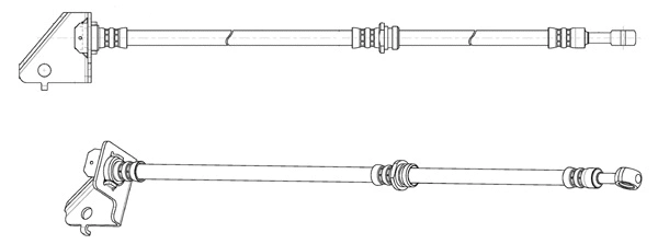 Flexible de frein CEF 512830