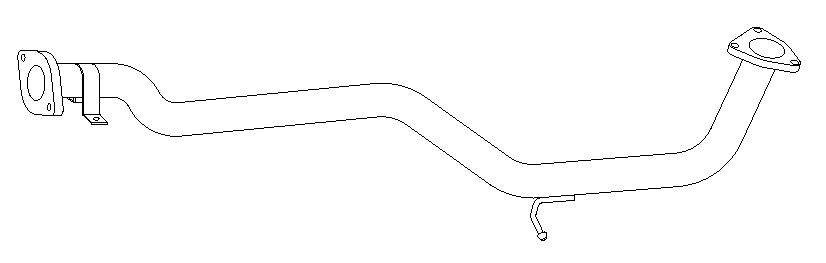 Tuyau d'échappement Vellerand 11623