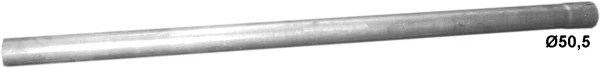 Tuyau d'échappement POLMO 69.110