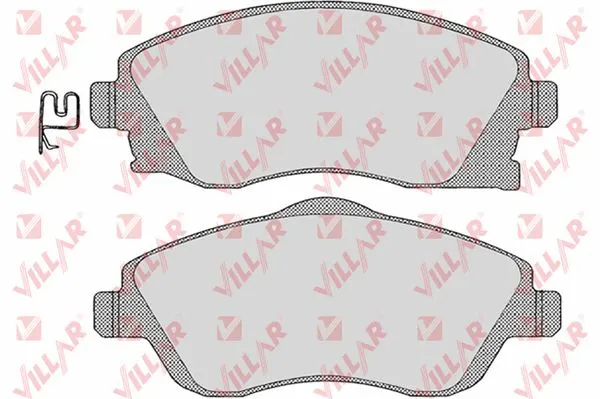Kit de plaquettes de frein, frein à disque VILLAR 626.1004