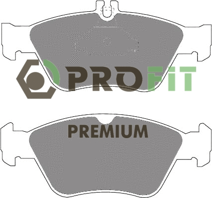 Kit de plaquettes de frein, frein à disque PROFIT 5005-1049