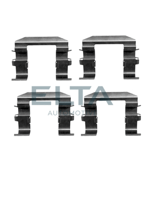 Kit d'accessoires, plaquette de frein à disque ELTA AUTOMOTIVE EA8670
