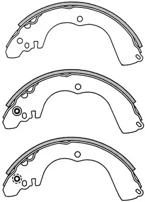 Jeu de mâchoires de frein FIT FT3315