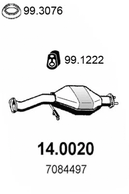 Catalyseur ASSO 14.0020