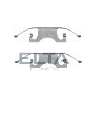 Kit d'accessoires, plaquette de frein à disque ELTA AUTOMOTIVE EA8655