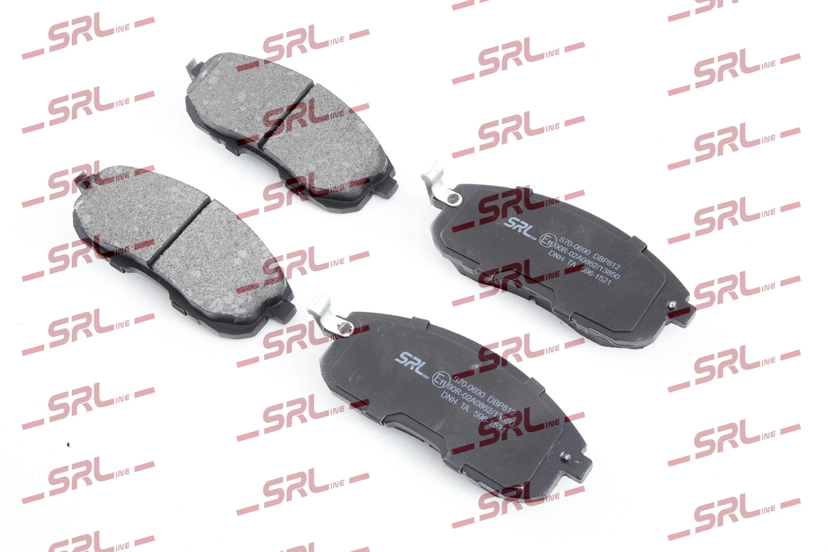 Kit de plaquettes de frein, frein à disque SRLine S70-0690