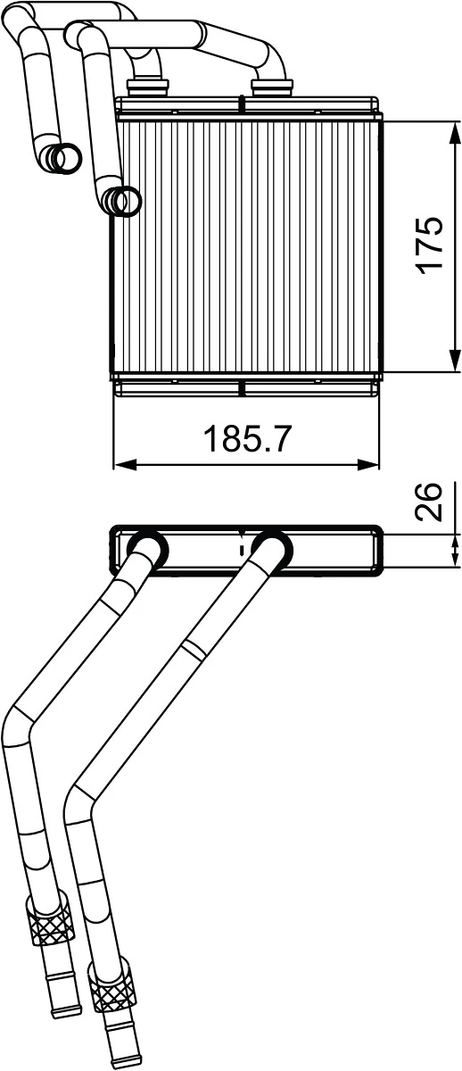 Système de chauffage VALEO 811544