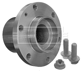 Kit de roulements de roue BORG & BECK BWK1199