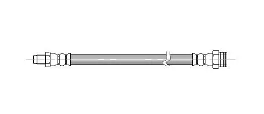 Flexible de frein Technika 23315
