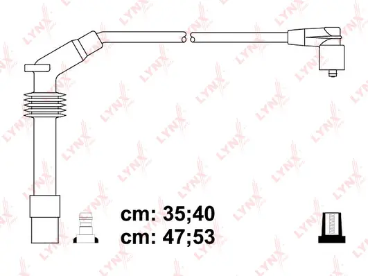 Kit de câbles d'allumage LYNXAUTO SPC5928