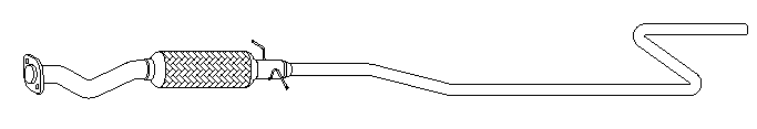 Tuyau d'échappement Vellerand 10265