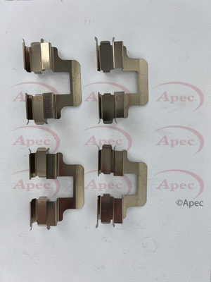Kit d'accessoires, plaquette de frein à disque APEC KIT1007