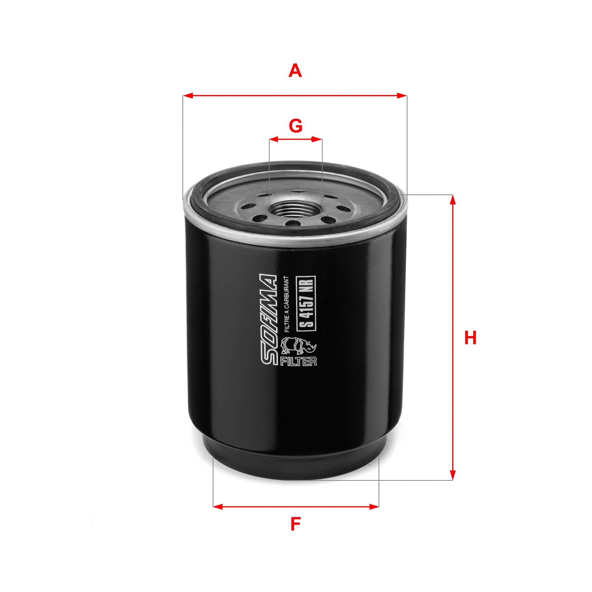 Filtre à carburant SOFIMA S 4157 NR