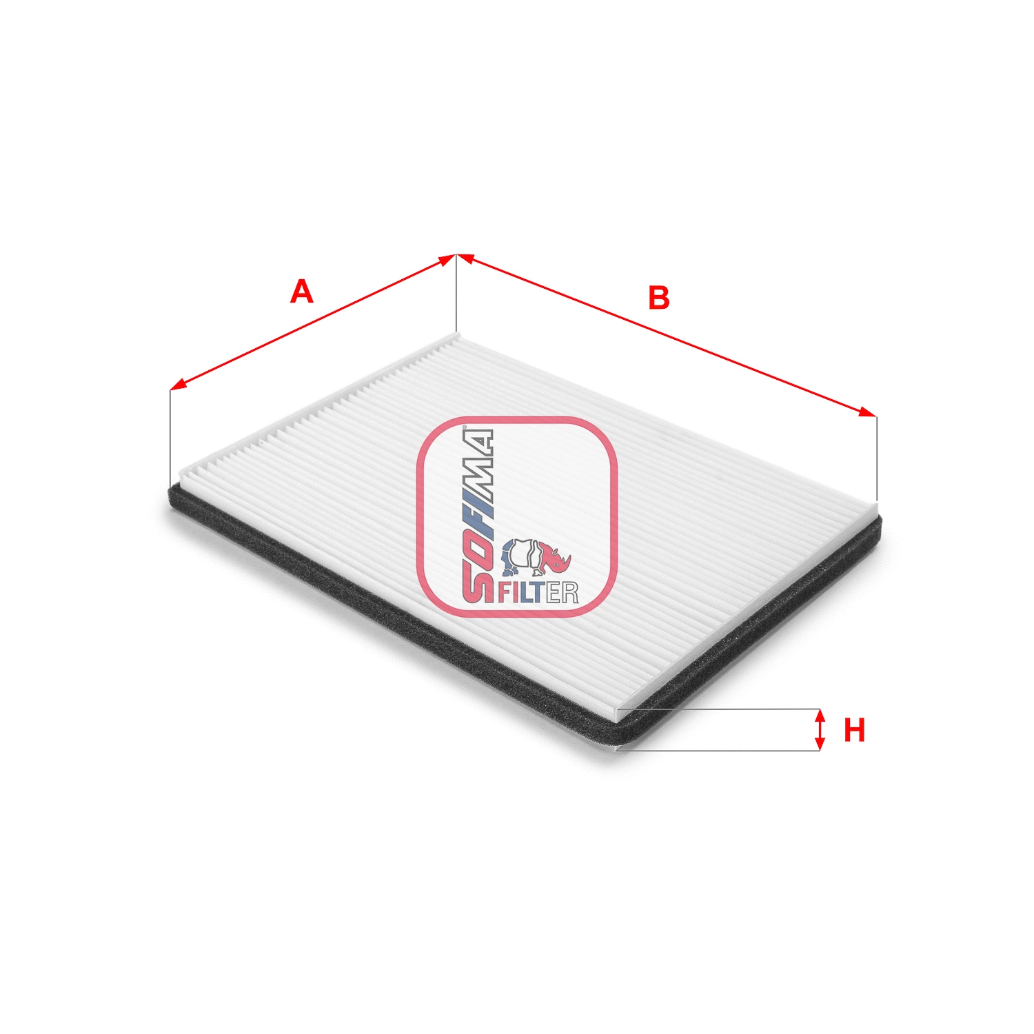 Filtre, air de l'habitacle SOFIMA S 3222 C