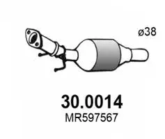 Catalyseur ASSO 30.0014