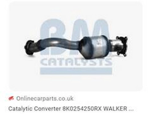 Catalyseur ZPY 8K0254250RX