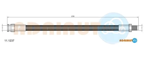 Flexible de frein ADRIAUTO 11.1237