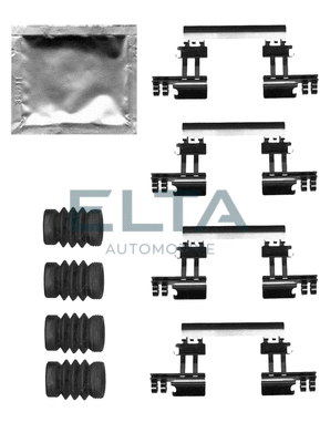Kit d'accessoires, plaquette de frein à disque ELTA AUTOMOTIVE EA8858