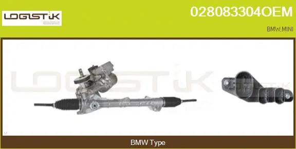Crémaillère de direction LGK 028083304OEM