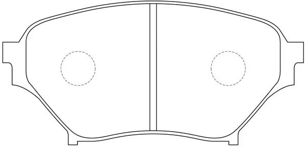 Kit de plaquettes de frein, frein à disque SB BP25486