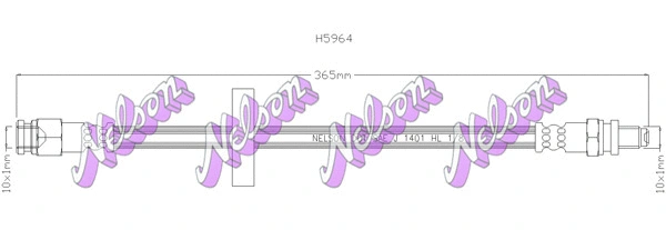 Flexible de frein KAWE H5964