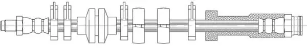Flexible de frein Technika 37195