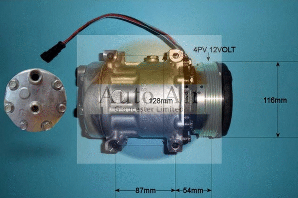 Compresseur, climatisation AUTO AIR GLOUCESTER 14-8204
