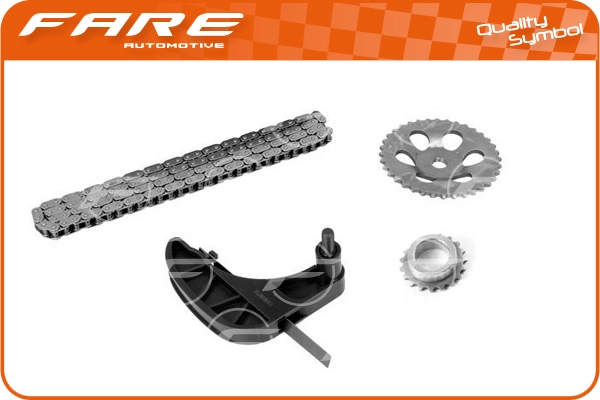 Kit de chaînes, commade de pompe à huile FARE-CO 13859