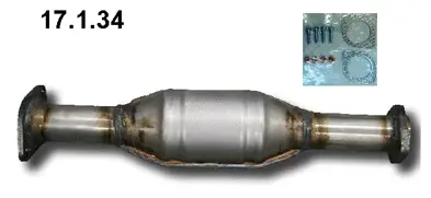 Catalyseur EBERSPÄCHER 17.1.34