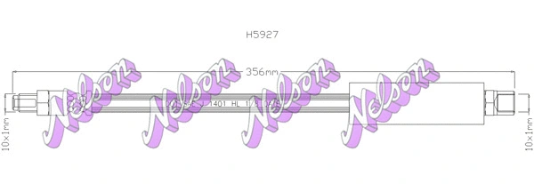 Flexible de frein KAWE H5927
