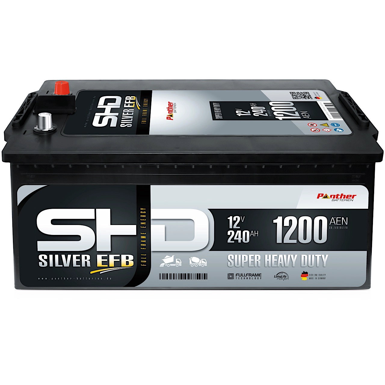 Batterie de démarrage PANTHER-BATTERIEN SB.740105120