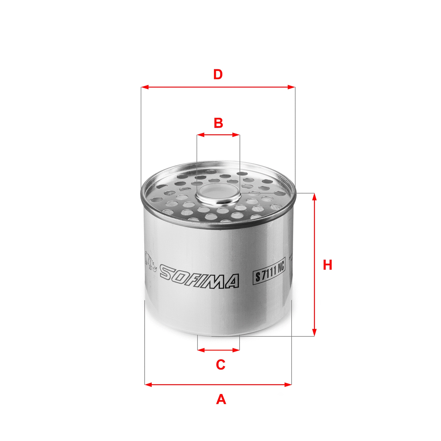 Filtre à carburant SOFIMA S 7111 NC