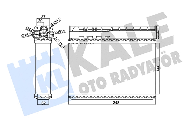 Système de chauffage KALE OTO RADYATÖR 346270