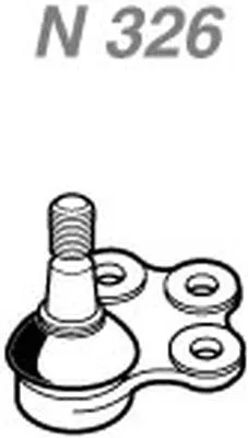 Rotule de suspension NAKATA N 326