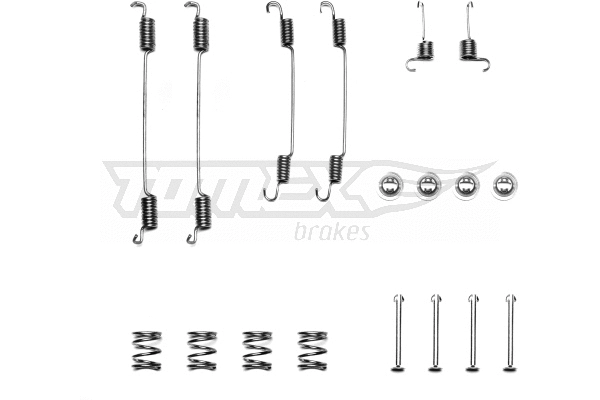 Kit d'accessoires, mâchoire de frein TOMEX Brakes TX 40-13