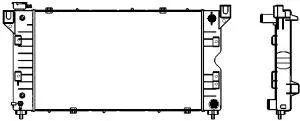 Radiateur, refroidissement du moteur SAKURA Automotive 3091-1003