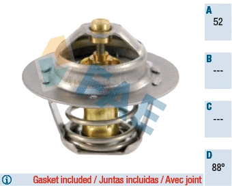Thermostat, liquide de refroidissement FAE 5204388