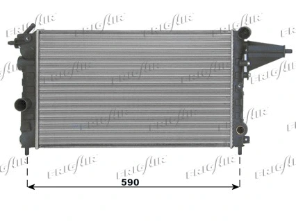 Radiateur, refroidissement du moteur FRIGAIR 0107.2020