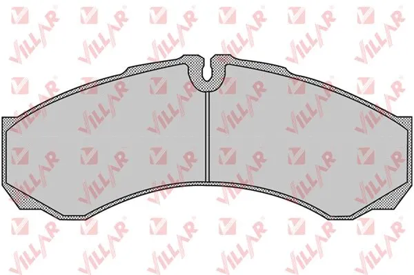 Kit de plaquettes de frein, frein à disque VILLAR 626.0955