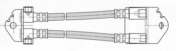 Flexible de frein CEF 512363