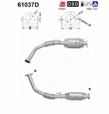 Catalyseur AS 61037D