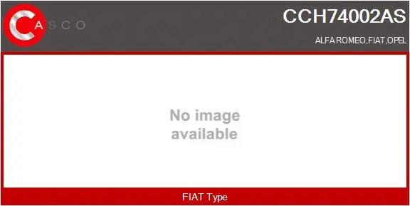 Groupe carter, turbocompresseur CASCO CCH74002AS