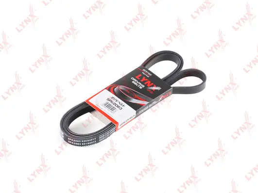 Courroie trapézoïdale à nervures LYNXAUTO 5PK2063